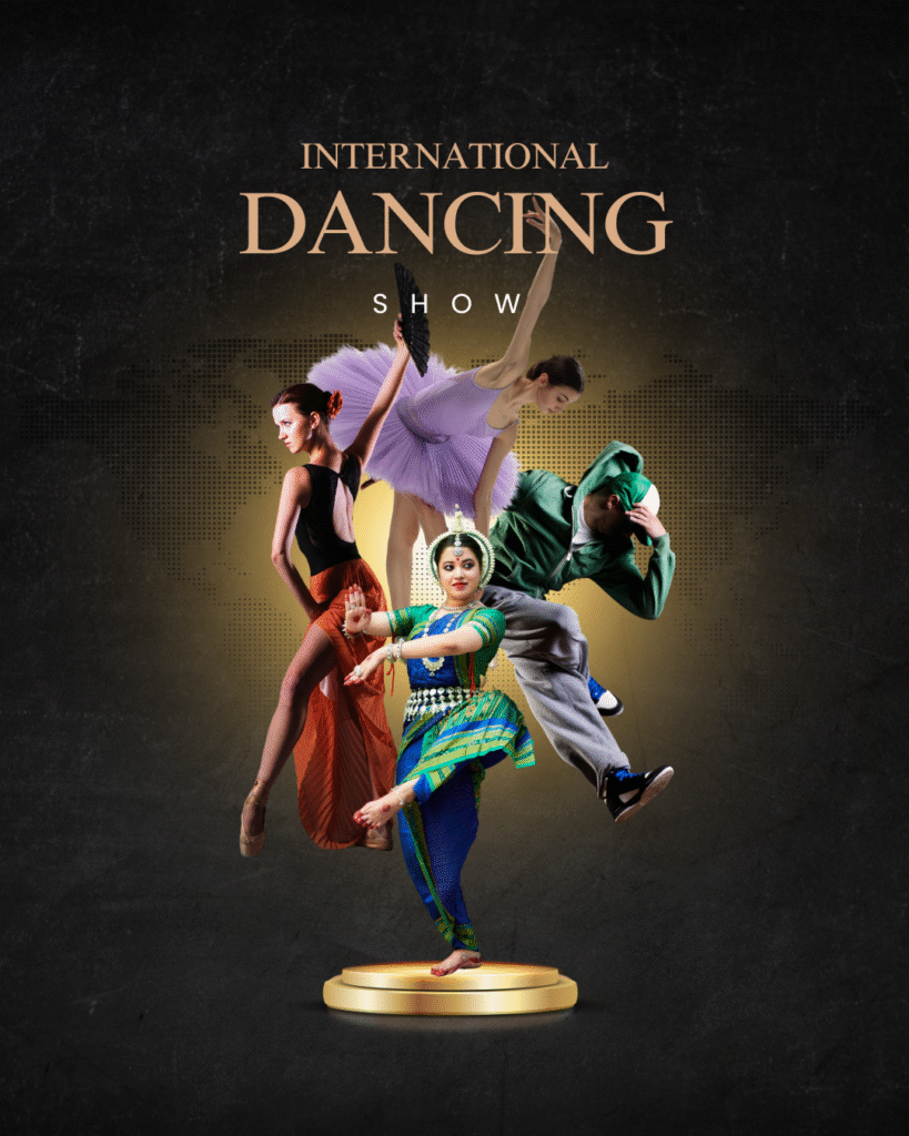 Black and Gold Elegant International Dance Day Instagram Post