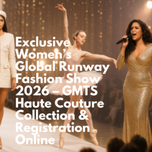Exclusive Women’s Global Runway Fashion Show 2026 – GMTS Haute Couture Collection & Registration Online