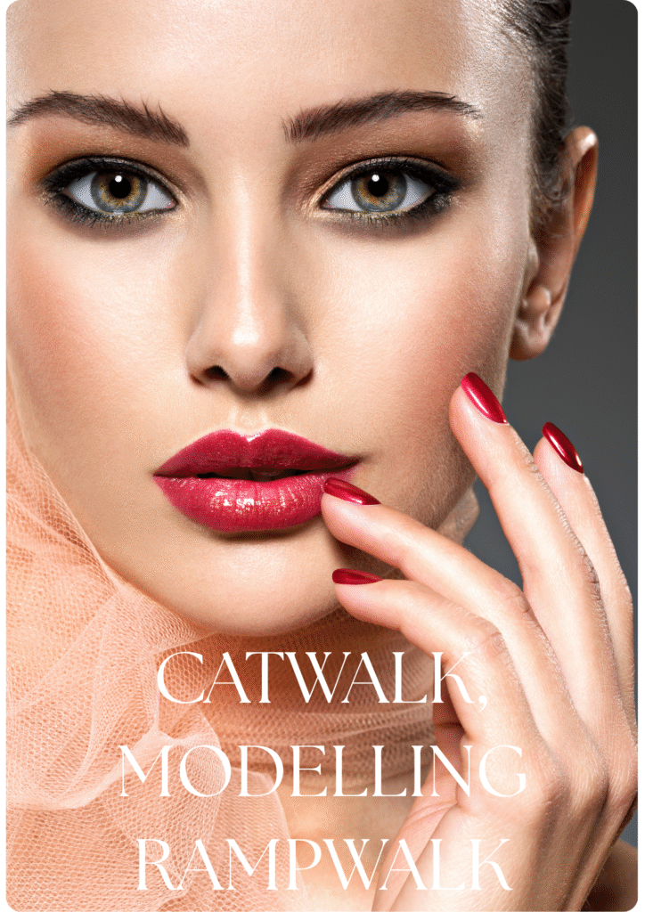 Peach and Red Modern Beauty Magazine