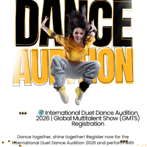 🌍 International Duet Dance Audition 2026 | Global Multitalent Show (GMTS) Registration