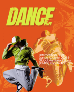 🌍 International Duet Dance Audition 2026 | Global Multitalent Show (GMTS) Registration