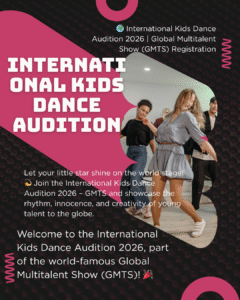 🌍 International Kids Dance Audition 2026 | Global Multitalent Show (GMTS) Registration