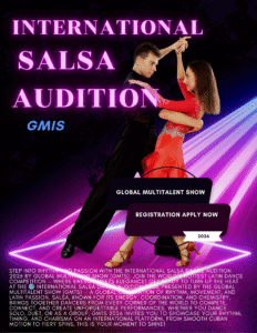 🌍 International Salsa Dance Audition Fashion Show 2026 – Global Multitalent Show (GMTS) Registration APPLY NOW