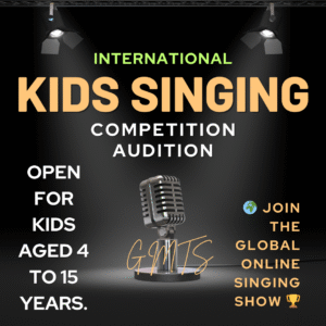 🎶 International Kids Singing Audition – Registration 🏆 Join Online Singing Show 🌍 Global Multitalent Show – GMTS 2026 🌟