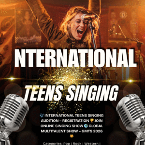 🎶 International Teens Singing Audition 2026 – GMTS 🌍 Join the Global Online Singing Show 🏆