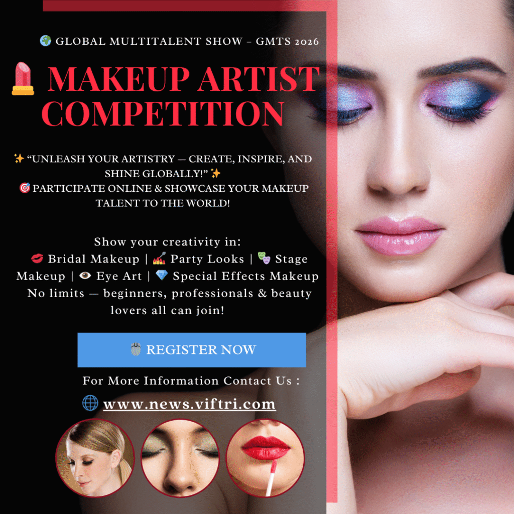 💍 Bridal Makeup 💄 Party & Glam Looks 🎭 Stage Makeup & Special Effects 👁 Eye Art & Creative Makeup 🌍 No Limits — Open to All Ages & Levels