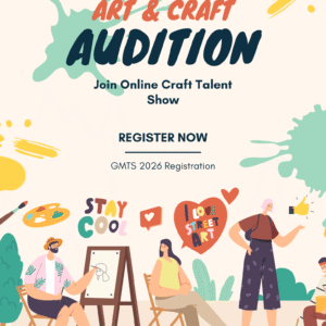 Art Painting Contest 2026 | 🪡 Craft Audition – GMTS 2026 Registration | Join Online Craft Talent Show & Win ₹1,00,000 Cash Prize 🏆